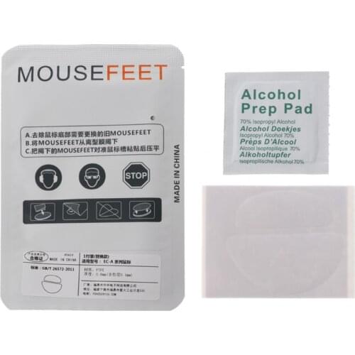 1 Set 0.6mm Curve Edge Mouse Feet Mouse Skates For ZOWIE EC1-A EC2-A EVO Mouse