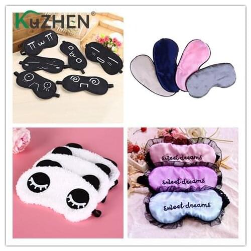 1Pc 3D Sleeping Lace Eye Fashion Sleeping Eye Mask Blindfold Travel Portable Rest Patch Blinder Shade Nap Eyepatch