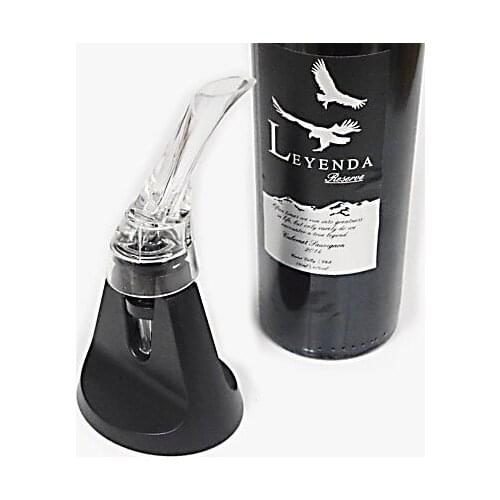 1PC Acrylic Aerating Wine Pourer Decanter Red Wine Bottle New Portable Wine Aerator Pourer Wine Accessories ELJ 003