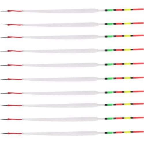 10pcs Fishing Floats, Fishing Indicator Fishing Tube Durable to use