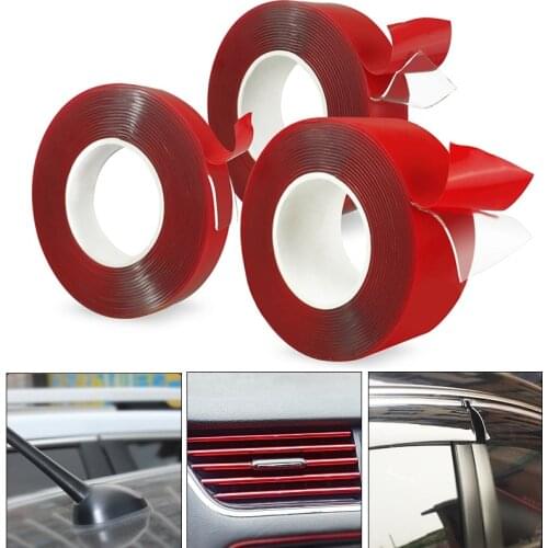 Car Double Side Tape Acrylic Glue adhesive Sticker For Lada Granta Kalina 2 1 Priora Vaz Niva Largus 2107 2110 2114 4x4 Xray