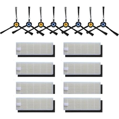 Side Brush Hepa Filter for Chuwi Ilife A7 A9S Robot Vacuum Cleaner Parts Replacement Filter for ILIFE A7