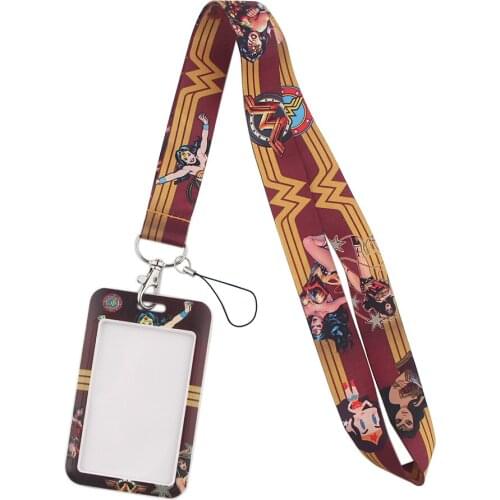 JF0140 Feminism Key Lanyard Car Keychain Office ID Card Passport Gym Cell Phone Key Ring Badge Holder Accessories
