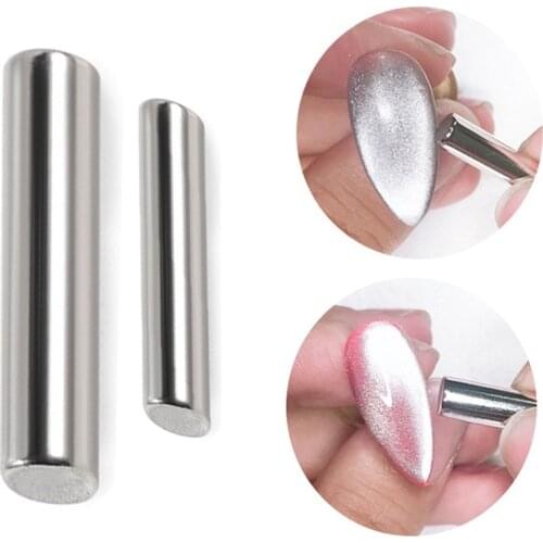 Nail Cat Eye Cylindrical Magnet Powerful Magnet Cat Eye Gel Tool Nail Art Decoration