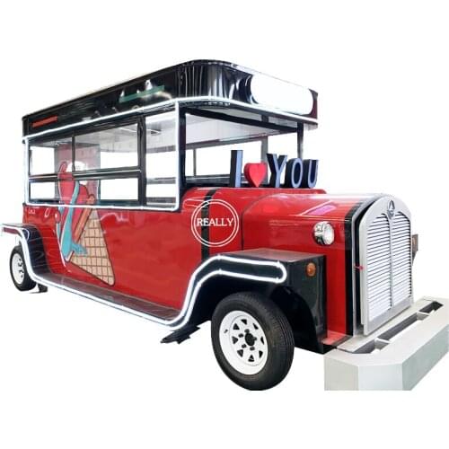Factory Pri Outdoor Barbecue Hot Dog Pizza Mobile Food Trailer Street Snack Mobile Food Cart Ice Cream Truck For Sale USA