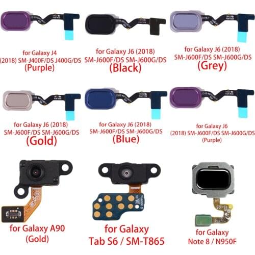 Fingerprint Sensor Flex Cable for Galaxy J4 (2018) SM-J400F/DS J400G/DS/J6 (2018)SM-J600F/DS SM-J600G/DS Note 8 / N950F