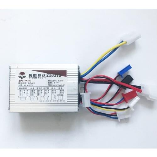 48V 800W 750W Controller YIYUN YK31C for Motor Brush E-bike Electric Bike Bicycle Scooter