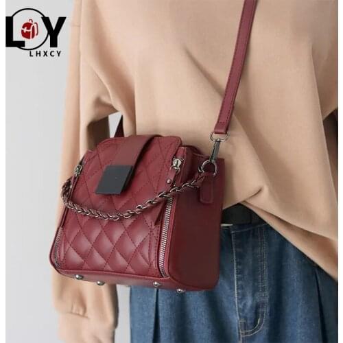 LHXCY Women's Leather Bags