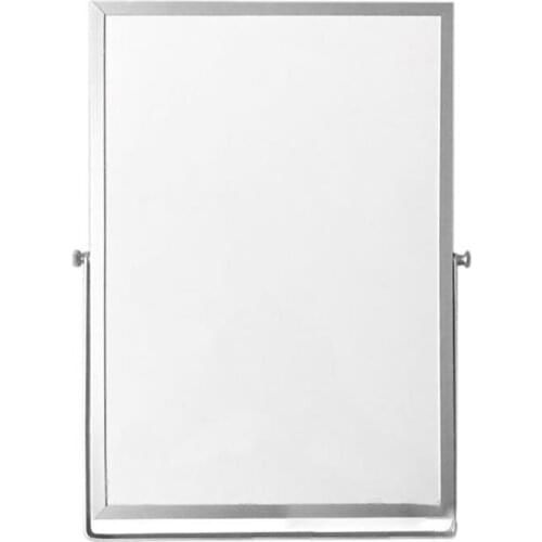 R9UA Magnetic Erasable Whiteboard Desktop Double Sided Message Board Stand Mini Easel for School Office Kids