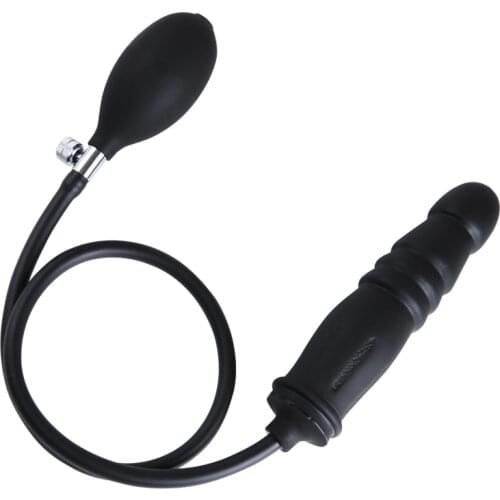 3 Type Inflatable Anal Plug Expandable Butt Plug with Pump Stimulator Masturbation Dilator Massager Sex Toys for Adult for Men
