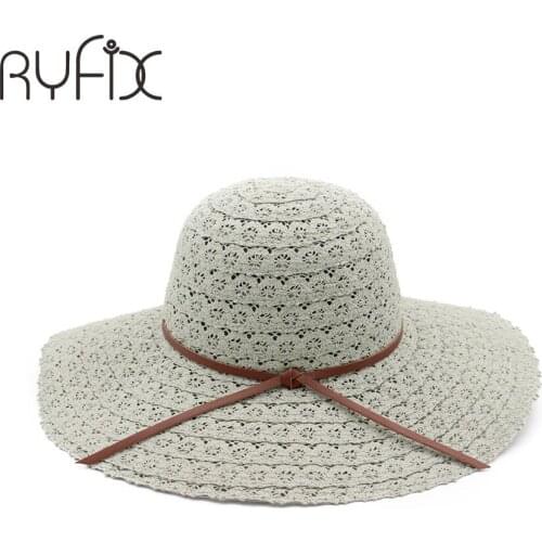 The new fashionable ladys fishermans hat can be folded out of lace lace woven straw hat sun hat HA166
