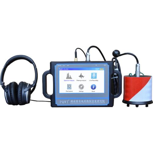 PQWT-CL300.3M Engineering Network System Plumbing Repair Service Construction Decoration Works Underground Pipe Leak Detector