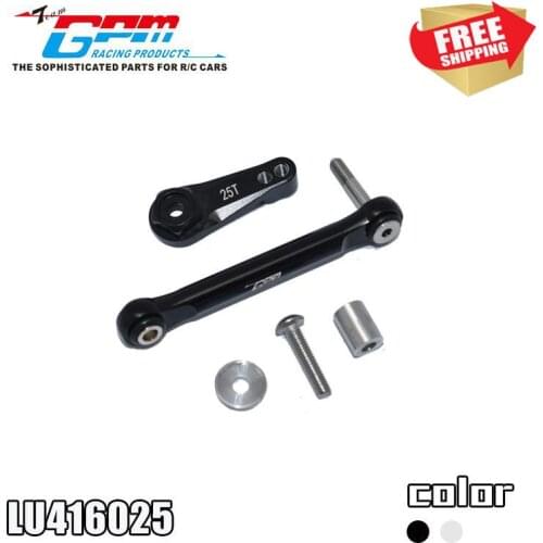 Radio control RC Car Aluminum alloy 25T SERVO horn arm 23T rod set FOR LOSI 1/10 LASERNUT TENACITY U4 option upgrade parts