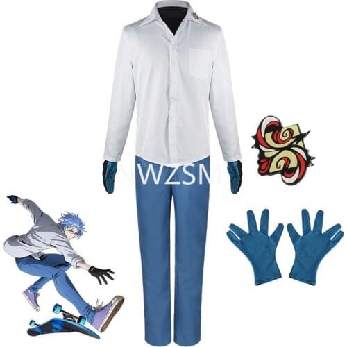 Sk8 the infinity Langa Cosplay Costume Shirt Uniform Outfits Halloween Carnival Suit Women Boy Men New Years Gift