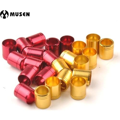 12pcs High Quality Gloden and Red Explosion-proof Ring For OD 7.6mm Arrow Shaft Archery Accessories for Protect Arrows