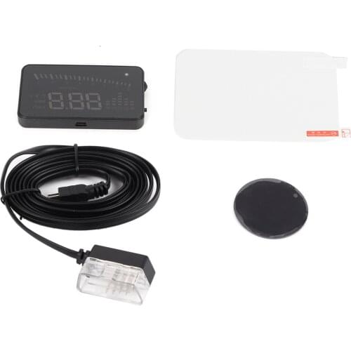 X5 HUD 3.5 inches Universal Car HUD Head Up Display ODB2 system with Alarm Warning Car accessories