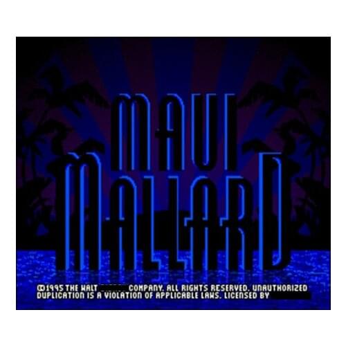 Donald in Maui Mallard 16 bit Big Gray Game Card For NTSC Game Player Drop Shipping
