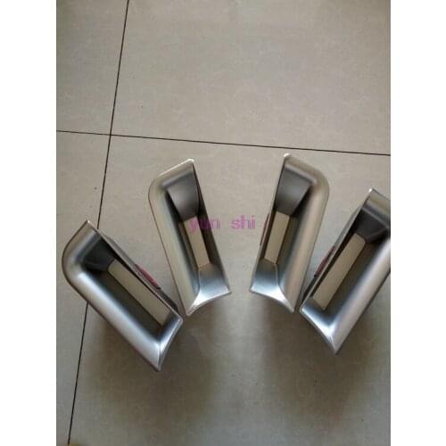 4 pcs ABS Car Door Store Content Box Rear Store Armrest Box Accessories For KIA Forte 2009-2015 Car-styling