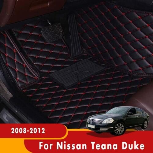 Carpets Car Floor Mats For Nissan Teana Duke 2012 2011 2010 2009 2008 Automobiles Parts Accessories Cover Anti-Dirty Protect