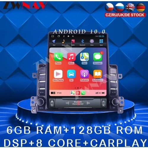 For Suzuki Grand Vitara 3 2005-2015 Android 10 Tesla style Car DVD Player GPS navigation Car Auto Radio Stereo Multimedia Player