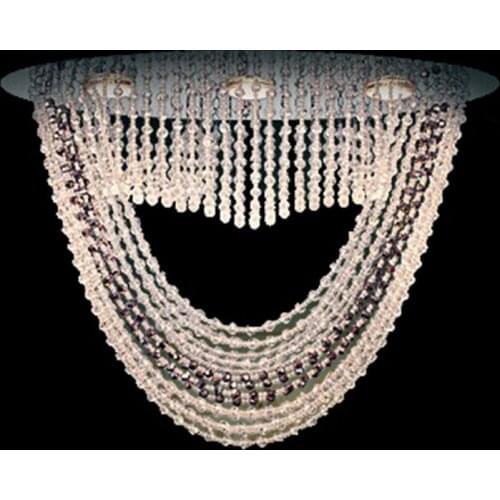 Free Shipping 2016 Lustre K9 Crystal+Mirror Stainless Steel LED Ceiling Crystal Chandelier Lightingf For Bed room or Living Room