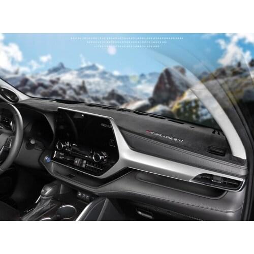 Car Dashboard Cover For Toyota Highlander Kluger XU70 2020 2021 2022 Auto Dash Mat Non-slip Sun Shade Pad Carpets Accessories