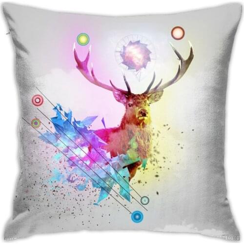 Animal milu deer Cushion Decorative Pillows Home Decor Throw Pillow Decorativas Para individualized design Sofa Pillow Cover