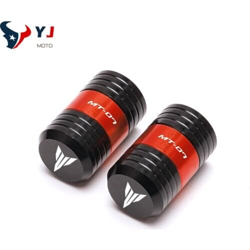 For YAMAHA MT-07 MT07 MT 07 High Quality Motorcycle CNC Accessories Wheel Tire Valve Air Port Stem Caps Airtight Cover With Logo