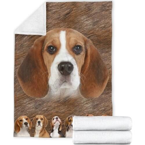 Beagle dog fleece blanket wearwanta Printed Wearable Blanket Adults/kids Fleece Blanket Sherpa Blanket
