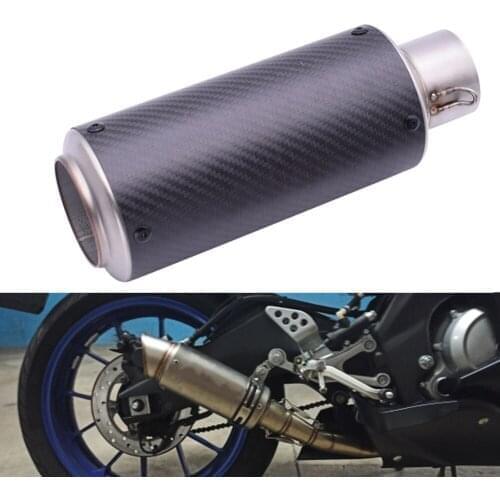 Exhaust Pipe Motorcycle Muffler Escape Carbon Fiber Exhaust DB Killer For THRUXTON TIGER 800 1050 1200 XC/XCX/XR TT 600