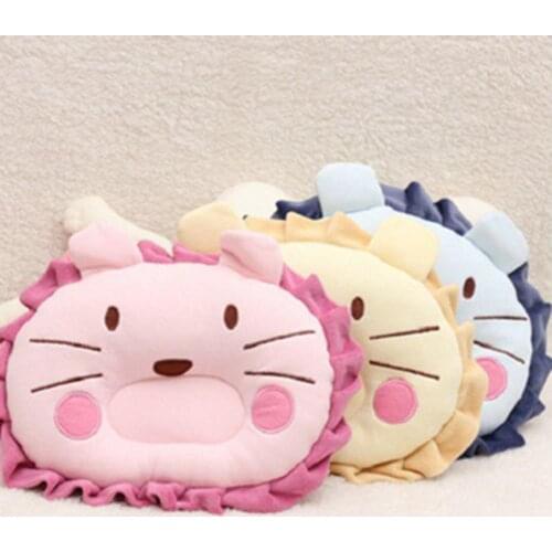 Exquisite Appearance Lovely Baby Nursery Shaping Pillow Fine Workmanship Baby Head Shaping Pillow Comfortable for Newborn