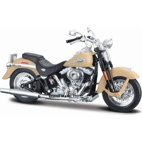 Maisto 1:18 scale HARLEY-DAVIDSON 2008 FLSTSB CROSS BONES Alloy Die casting motorcycle Model collection gift toy