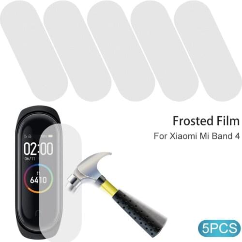 Screen Frosted Matte Protector Films Anti-fingerprint Ultrathin Anti-explosure Screen Matte Protective Film For Xiaomi Miband 4