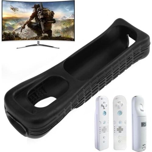 Soft Silicon Cover For Wii Game Controller Silicone Cover Case Protective Sleeve For Nintendo Wii Remote Controller