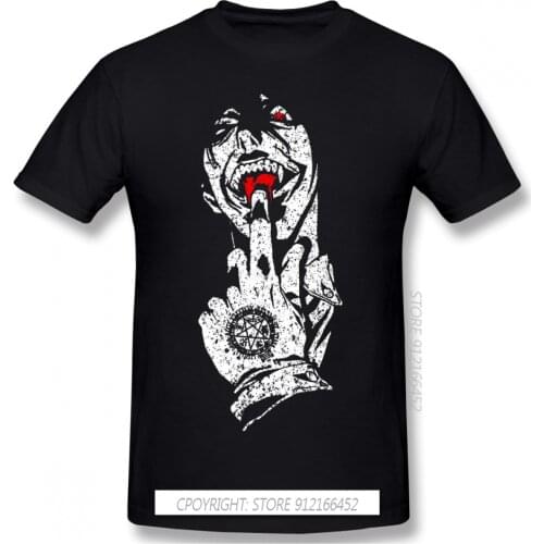 Hellsing Manga Abraham Van Helsing Anime Novelty TShirt For Men Alucard Basic T Shirt Hip Hop Birthday Gifts Tops 3XL