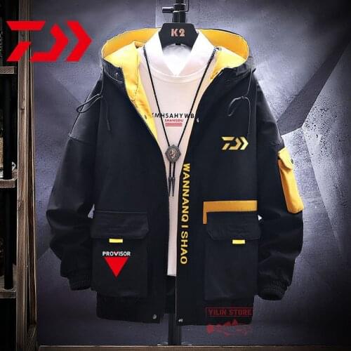 Daiwa Fishing Clothing Outdoor Camping Hiking Sport Sun Protection Breathable Thin Jacket Spring Autumn Jacket Fishing Clothes