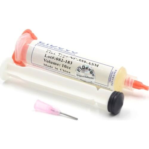 High Quality Solder Flux 10cc NC-559-ASM-UV solder paste For Phone LED BGA SMD PGA PCB Repair + Needles