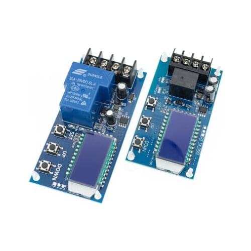 DC 6-60v 30A Storage battery Charging Control Module Protection Board Charger Time Switch LCD Display XY-L30A XY-L15A