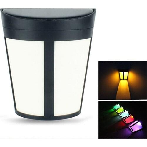 6 LED Solar Light Outdoor Solar Lamp with PIR Motion Sensor Solar Powered Wall Light For Energy Saving Street Garden Yard Lamp