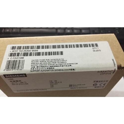 1PCS New Siemens 6ES7153-2BA82-0XB0 IM153-2HF Unit In Box Brand