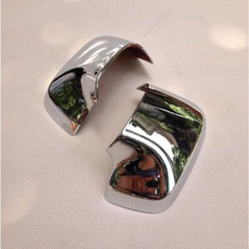 Brand New For Honda Fit 2014 2PCS High Quality ABS Chrome Car Rearview Mirror Sequins Cover Trim Car Styling Accessories