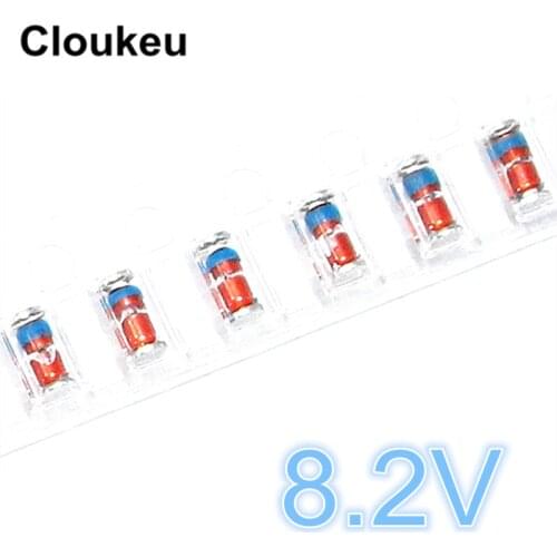 50pcs ZMM8V2 8.2V 0.5W 1/2W LL-34 1206