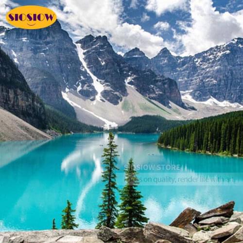 5d Diamond Embroidery Landscape Lake Full Set Mosaic Picture Of Rhinestones Diamond Painting Scenery With Lakes Beads Home Decor
