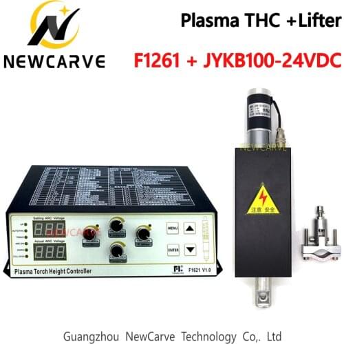 F1621 +JYKB-100 Plasma THC Torch Height Controller Arc Cap Voltage And Lifter For Plasma Cutting Machine Cutter NEWCARVE