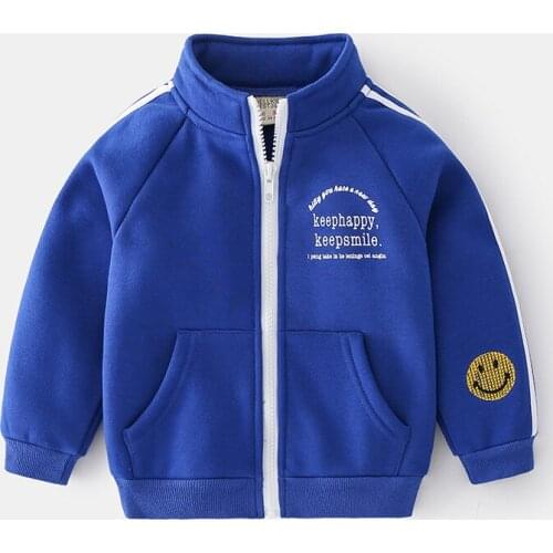 Kids Baby Boys Jacket Autumn Spring Children Jackets For Boys Girls Outerwear Coat For Boys Thick Jacket Toddler Sport Coat 2-8Y