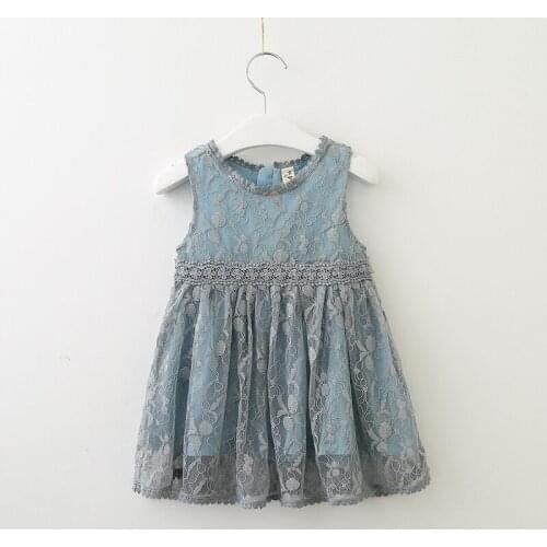 Summer Dresses for Girls Causal Sleeveless Girls Dress Teenage Children Clothes Girl Cute Princess Dress Solid Color Sundress