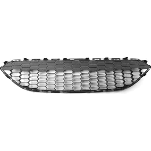 Honeycomb Black Lower Grille Replacement for Ford Fiesta Zetec-S 2013-2017 Front Bumper Lower Grille