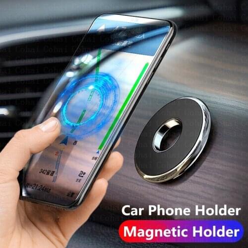 Metal Magnetic Car phone Holder Stand For iPhone 12 Xiaomi Redmi Huawei Samsung 360 Air vent Magnetic Holder in Car GPS Mount100