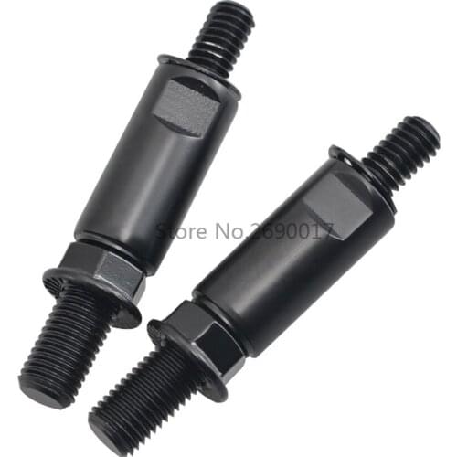 Motorcycle Stainless Steel Raised Mirror Mount Adaptors Rear View Mirrors Screw Fits For Victory Suzuki Kawasaki Indian Honda