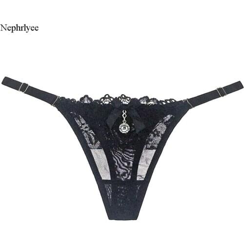 2021 New Sexy Panties Underwear For Women Fashion Lace Thong Briefs Lingerie Ladies Low-Waist T-Back Female Underpants P026